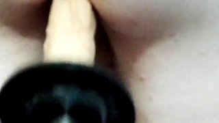 BBW Sex Machine and Creampie