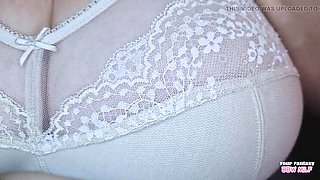 Naughty Granny Shows Her Hairy Pussy - BBW MILF Big Tits Homemade