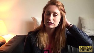 Raunchy subslut Princess Paris eats sperm after cruel plow