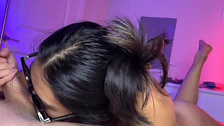 Real Amateur Blowjob: Cute Asian Tinder Date Slowly Sucks & Begs for Your Cum - Exclusive Vertical & Bts - Wmaf