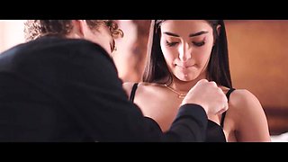 Naughty College Student Spanked wt Cock By Teacher - Nina Pink - EroticaX