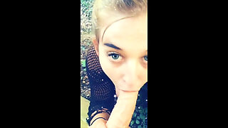 Outside Sucking and Playing