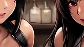 Big Titty Tifa Asks the Question, "got Milk?