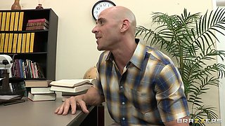 A Hard Fuck Chases Bad Grades Away With Johnny Sins, Marilyn Michelle - Brazzers