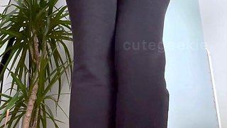 Hot dance boob play and close up of her pussy and ass