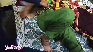 Desi Stepdad Fucks Tight Pussy Step Daughter - First Time Sex Creampie MMS