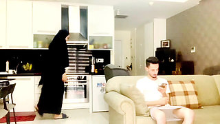 An Arab Boy Fucks Step- Mother Because He's Still Learn How to Have Sex. and Thestep- Mother Doesn't Mind Teaching Her Step Son