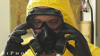 Biphoria featuring Wolf Hudson and Michael DelRay's double blowjob xxx