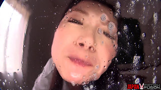 POV Saliva Overload Tsubaki Kato’s Dripping Tongue Smears Your Face Until You Lost in Her Mouth.