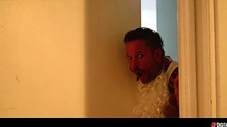 Blockbuster The Holdup - Cosplay Interracial Foursome Episode with Scott Nails
