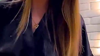 Stepmother and stepson share a sofa. The stepson put his dick in his stepmother's mouth. The stepmother did not expect this.