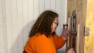 Glory Hole Blowjobs and Brunettes