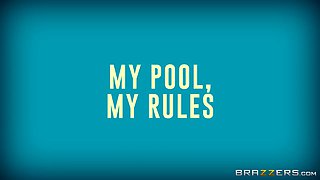 My Pool, My Rules With Jordi El Nino Polla, Jasmine Webb, Ella Hughes - Brazzers