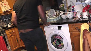 BBW Houeswife Juliet Sucked and Swallowed Plumber BBC