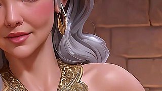 Sexy Grey Haired Queens HD Cgi