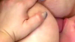 Beautiful big fat horny brunette with soft perfect tits moans and moans as she gets fucked hard