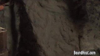 Bound Heat featuring mademoiselle's femdom strapon xxx