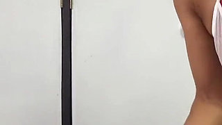 An injured tennis player gets hands on help from the nurse