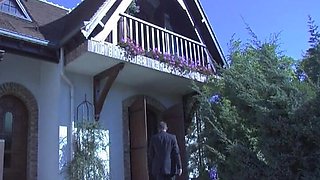 Big Boobed French Doll Fucked in Hot Anal Threesome
