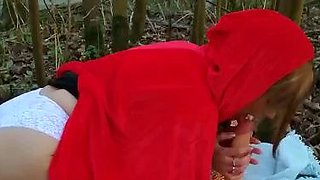 Busty curly brunette with big boobs fucks on couch