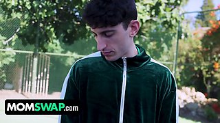 Tennis game with fuckslut stepmoms leads to four way fuckfest orgy - Kenzie Taylor & mona azar - momswap