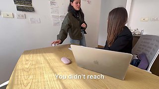 My Secretary Shakes Her Ass and Lets Me Grab Her Butt