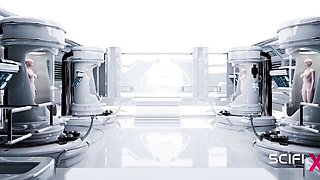 Rocking date at deep throat trailer