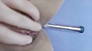 Step sister use finger in washroom