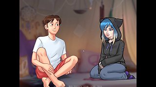 Largest cock for the most natural oral jobs with a stepmom at a car peep show