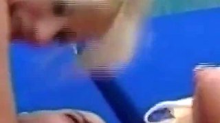 2 Blond Sluts for a Foursome with 2 Italian Stallions