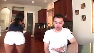 Beautiful Latina Maid Aims To Please