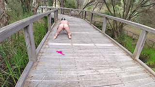 Straight Guy gets Trained Outdoors