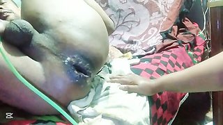 Stepmom Sadia Vabi gets her stepson's backside pounded hard