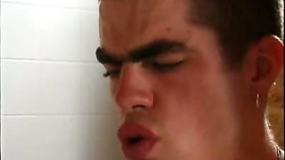 Cute Gay Shower Room Anal Fuck