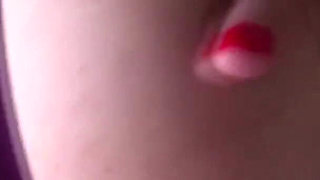 Naughty babe is getting fucked in her gapping asshole