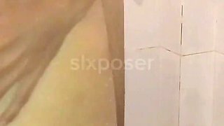 Fucking in the Bathroom Hot Couple and Do Outdoor Sex at Balcony at Hotel