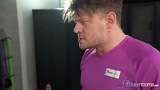 Fitness Foursome Group Fun In The Gym with sexy euro babes - Michael Fly