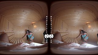 Married Milf Cheats In A German Sauna