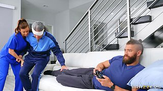 Cum Is Blind With Xander Corvus, Alexis Fawx - Brazzers