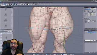 Building the Leticia Scene Body Morphing Part 3 (Hexagon based)