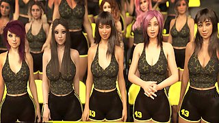 3D anime sex with Chinese model Misskitty2k in a cartoon fantasy adventure
