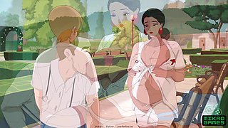 Steamy milf cartoon game filled with drama and big curves