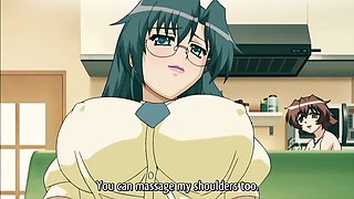 Big tits movie with magnificent loved one from Hentai Universe