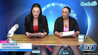 Camsoda - Hot MILF Pornstars Ride The Sex Machine LIVE on the Air