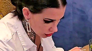 Miss Alessa Milano Smoking Spitting Ashtray Humiliation Fanclub