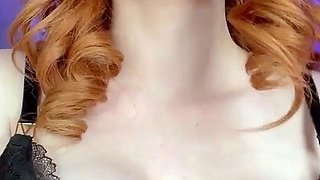 Big boobs milf masturbates with her dildo