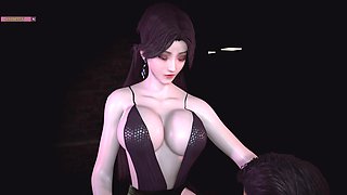 Cao Ying Fuck the Old Man - 3D Animation Hentai