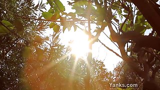 Taliah Mac In Babe Taliah Masturbating Outdoors