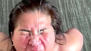 Drenching Escort in Cum