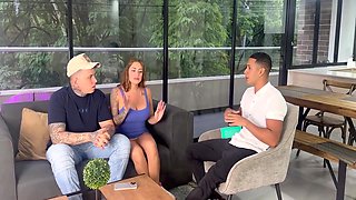 Ill Fuck My Psychologist In Front Of You, Its Of Couples Therapy 12 Min With Sebastian Puentes, Sara Blonde And Blonde Sara